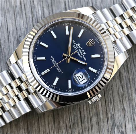 datejust rolex 41 blue|2021 Rolex Datejust 41 mm.